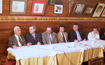 Pepin Bello, Feliciano Llanas, Venancio Díaz Castán, Álvaro García, Juan Carlos Trillo y Aurora Almendáriz