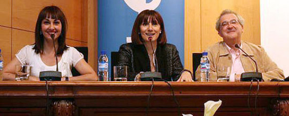Angélica Morales, Julia Lera, Feliciano Llanas